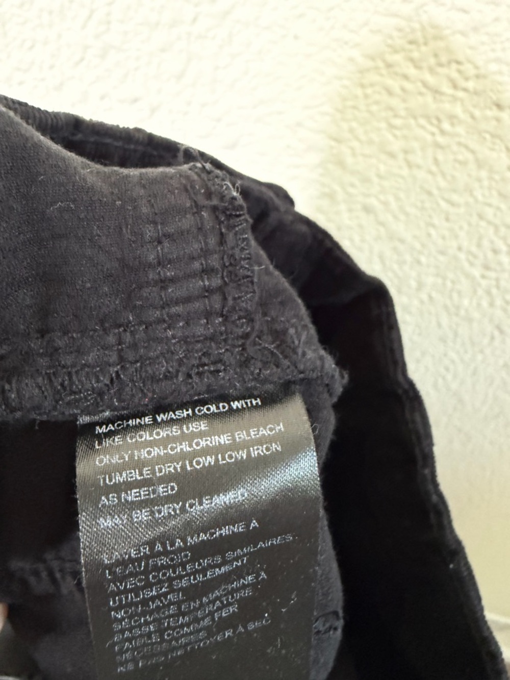 Free People We the Free Jayde Flare Leg Corduroy Pants Black Womens Size 29 - Picture 8 of 8